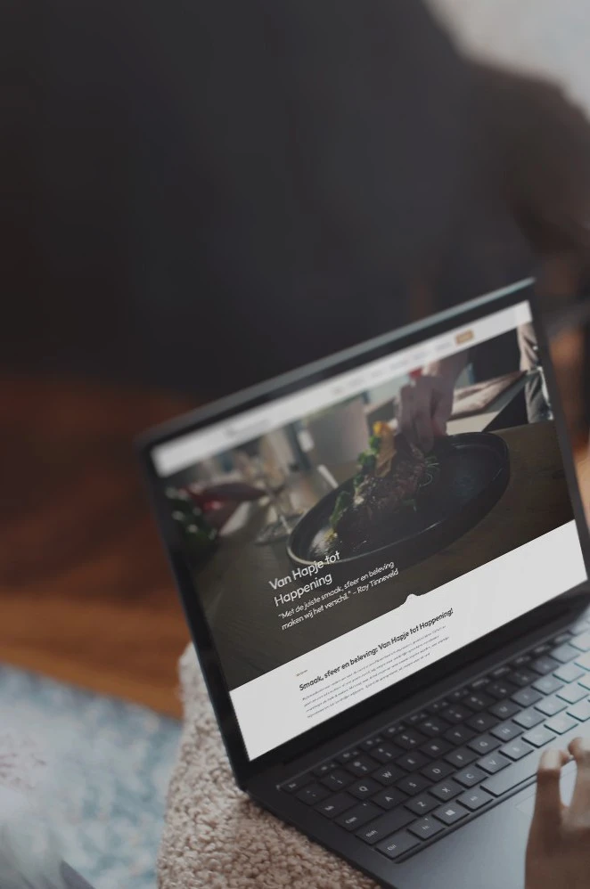 Website van De Smaakcateraar